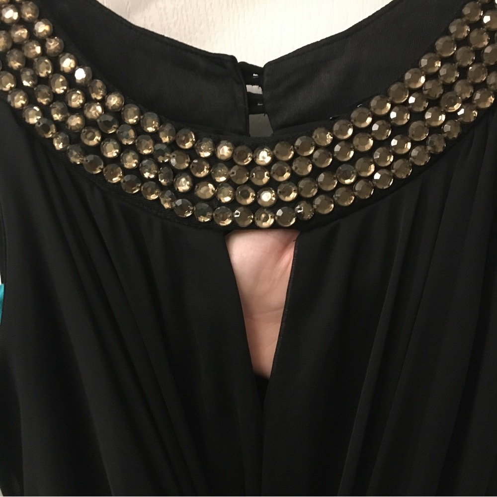 Black Drapery Dress - Picture 5 of 12